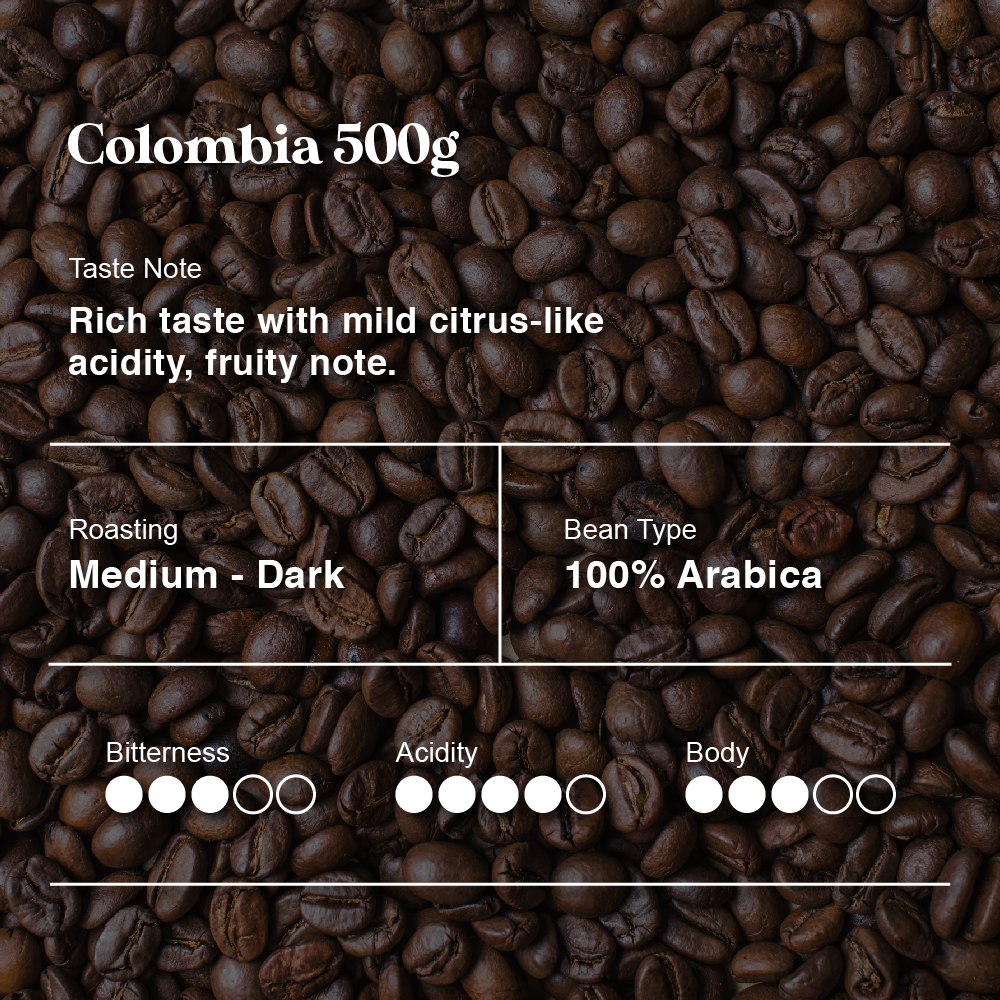 Import coffee deals beans from colombia