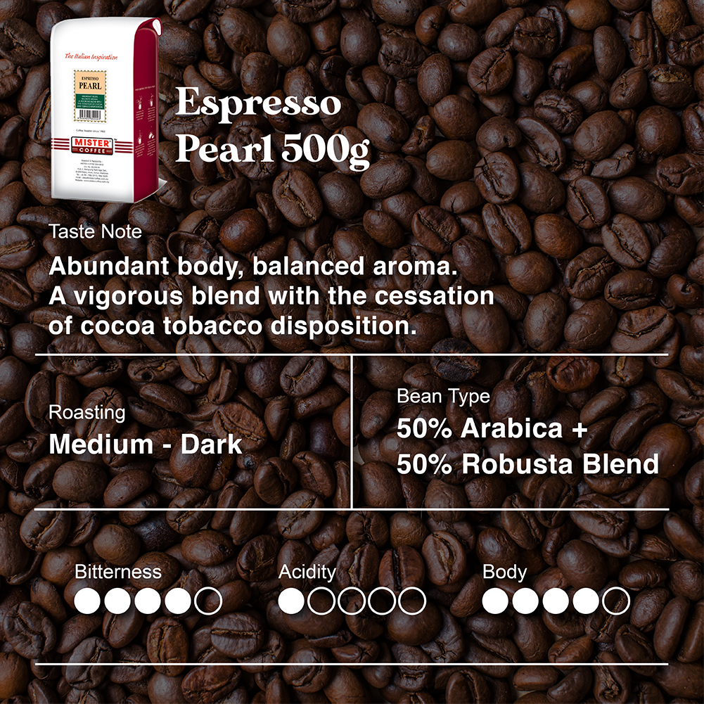 Espresso Pearl 500g Free Delivery Buy Now at Mister Coffee