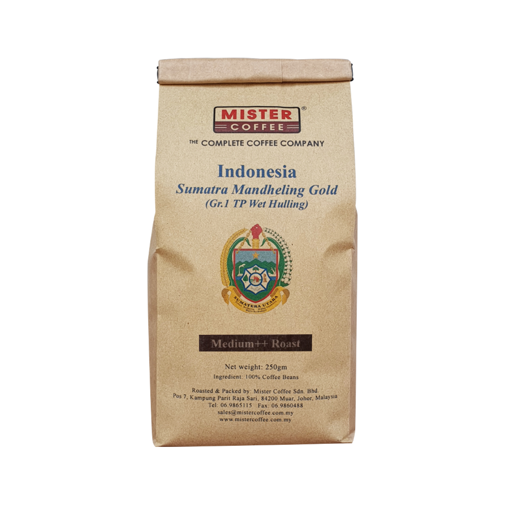 Indonesia Sumatra Mandheling Gold medium++ roast Indonesia Sumatra Mandheling Gold medium++ roast