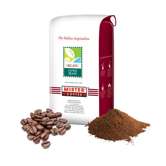 Organic Coffee Bean Arabica (500g) Buy Now at Mister Coffee