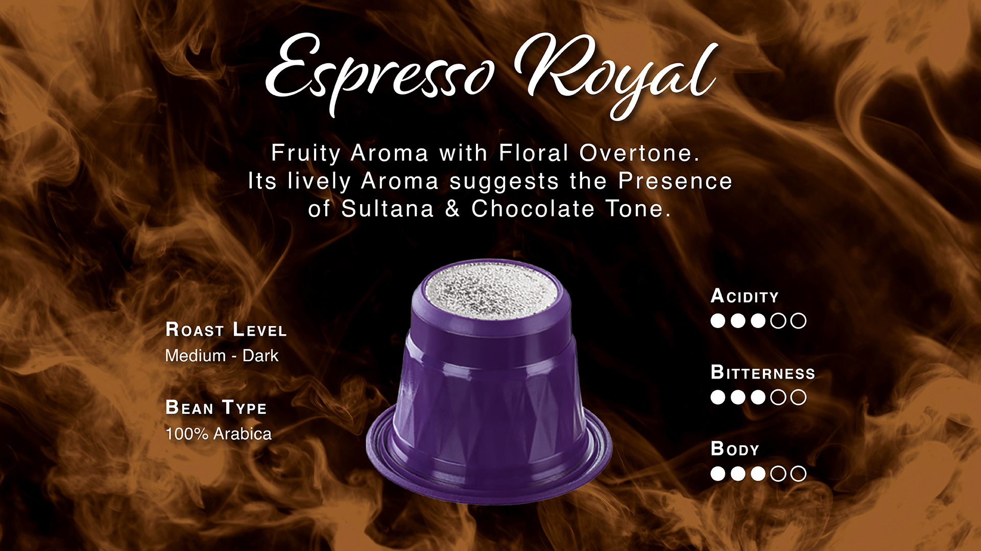 Capsule café Cafe Royal pro - 180 capsules compatibles nespresso