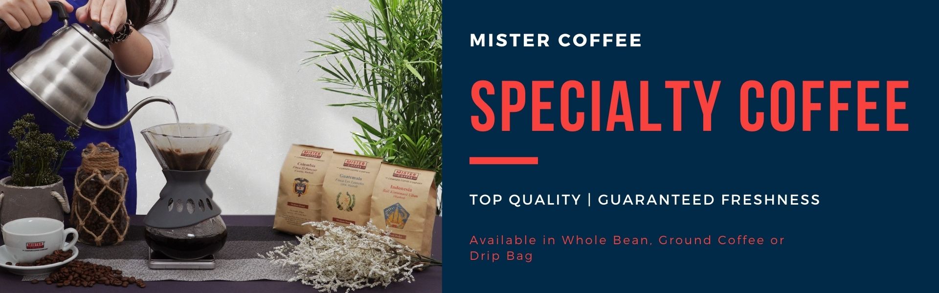 Specialty Coffee Mister Coffee