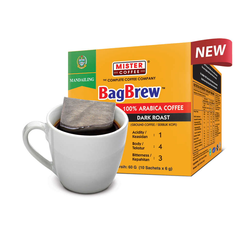 BagBrew Mandailing Dark Roast | (10 sachets x 10g)